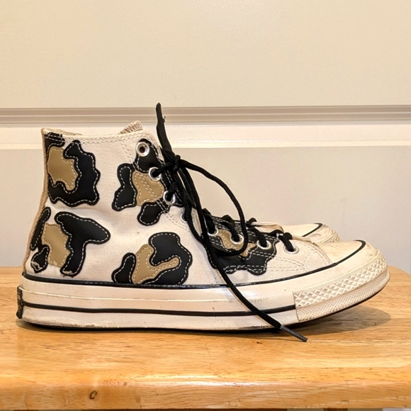 Converse Chuck 70 Unisex Men's 8 High 'Hacked Archive' Sneakers in Nomad Khaki - Picture 2 of 12